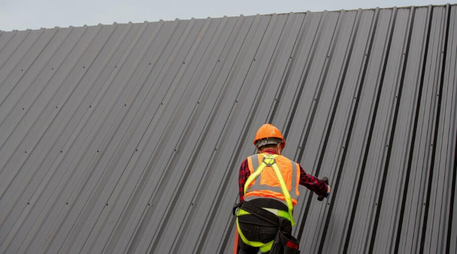 Professional metal roof installation services in Lavelle, PA